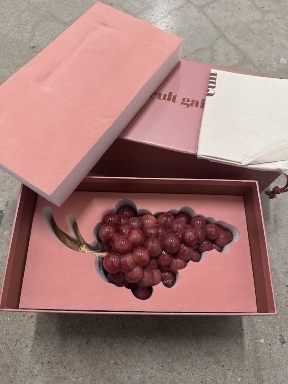 Cult Gaia Grape Clutch in Crimson Red - Picture 9 of 15